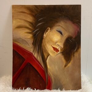 Oil on Canvas by L.D Ansell 16x20 Original Oil Painting-Canadian Artist